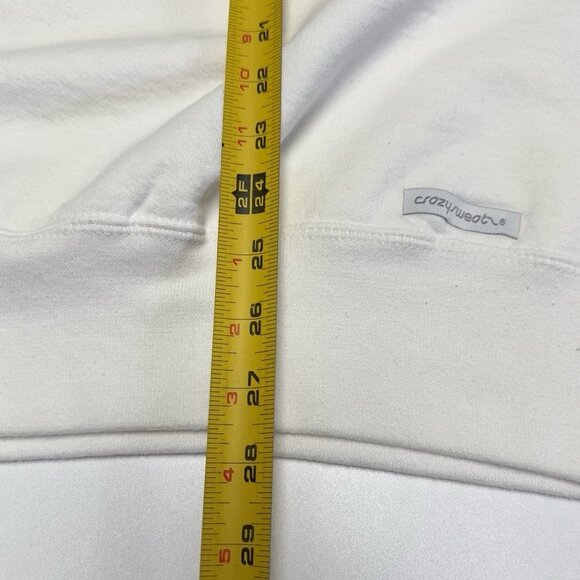 Vintage Crazy Shirts Kauai Crew Neck Sweatshirt Mens XL 26x27.5 White Hawaii - Picture 13 of 13